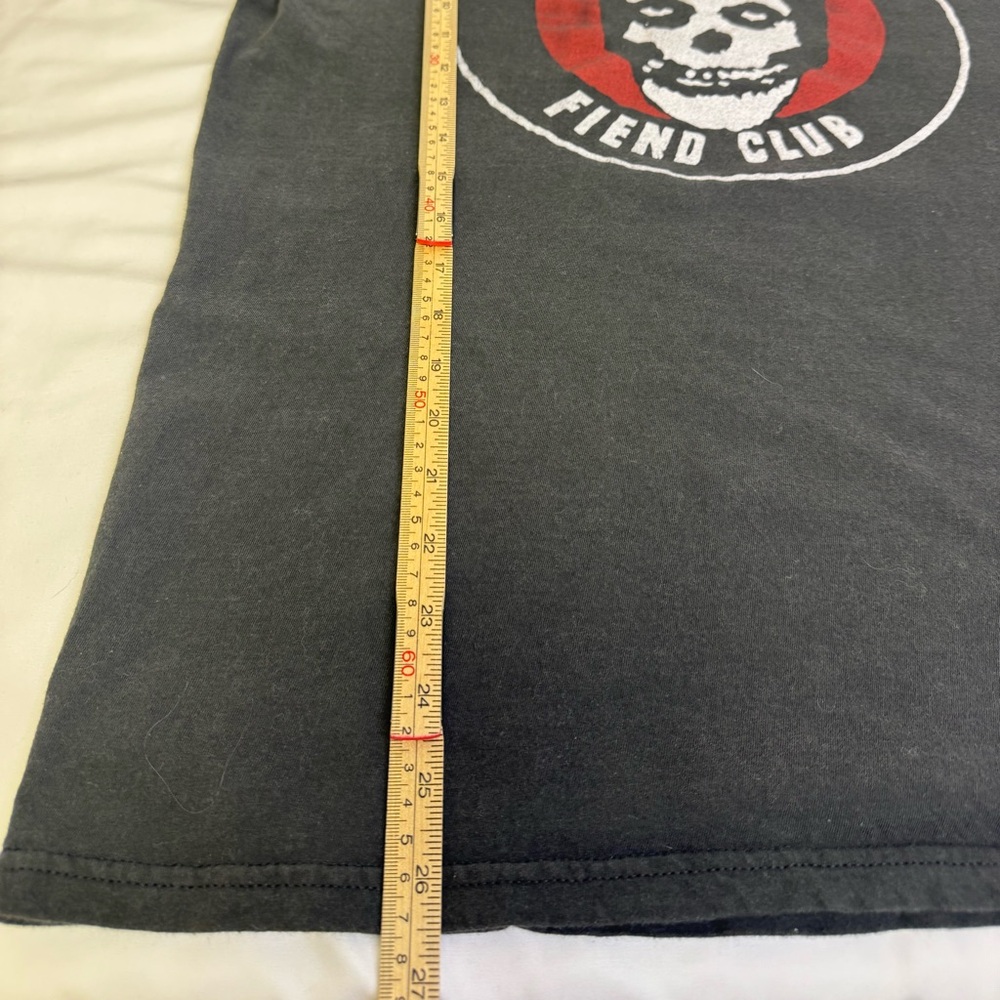 The Misfits Fiend Club Short Sleeve Tee - Black with Red Graphic - Picture 8 of 8